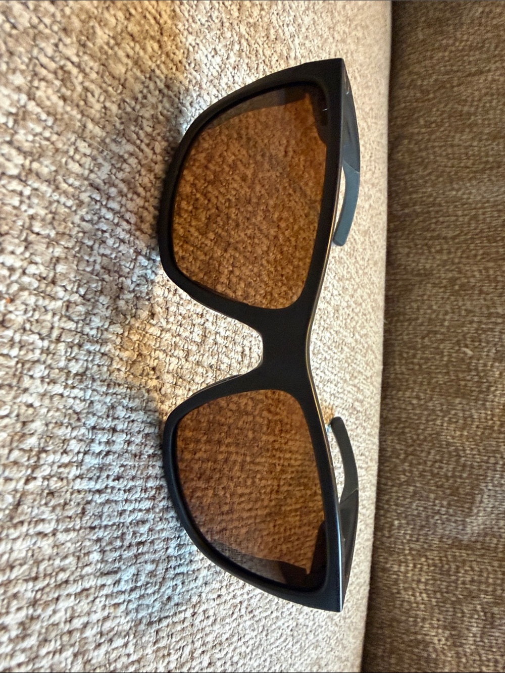 SMITH Black Sunglasses with Brown Lenses